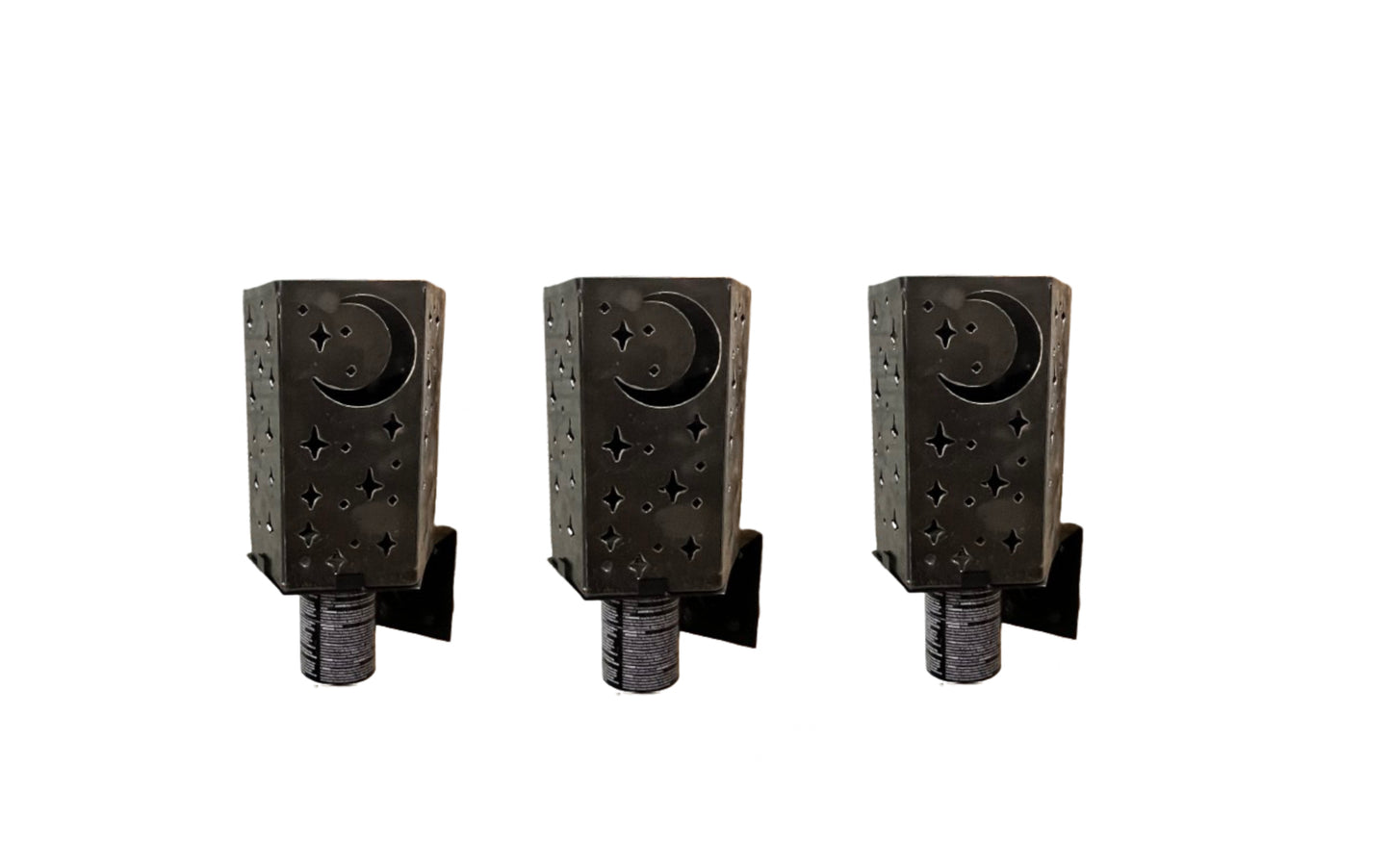 Moon & Stars Torch Wall Sconce (3 Pack)