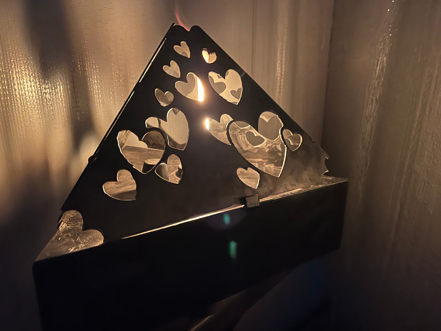Hearts Tabletop Torch