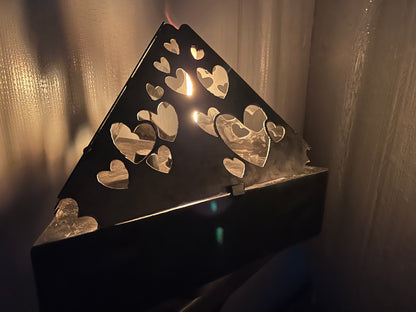 Hearts Tabletop Torch