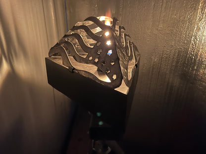 American Flag Tabletop Torch