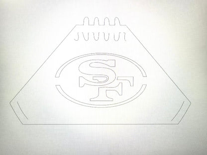 SF 49ers Tabletop Torch